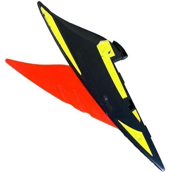 Vintage 1999 Batman Toy Street to Sky Kids Collectible Bat Wing Batwing Black - Picture 1 of 10